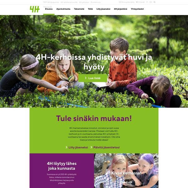 Suomen 4H-liitto - Finnish 4H Federation 