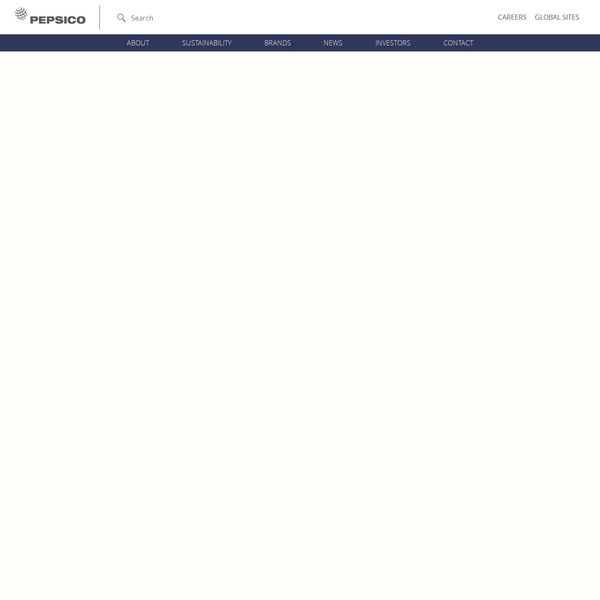 PepsiCo home page image.