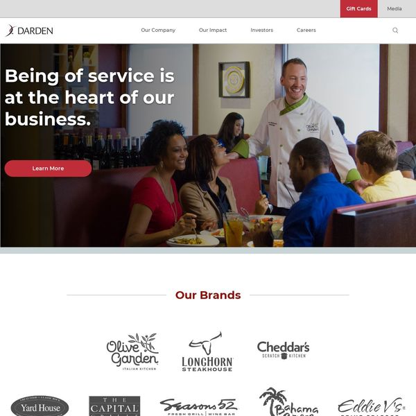 Darden home page image.